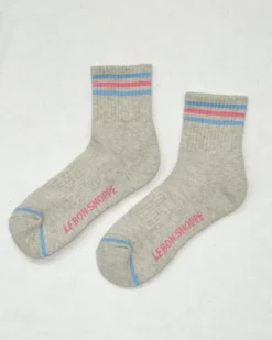 Le Bon Shoppe - Girlfriend Socks - Bright Grey | Socks
