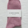 Le Bon Shoppe - Her Socks Lurex - Sparkling Rose | Socks