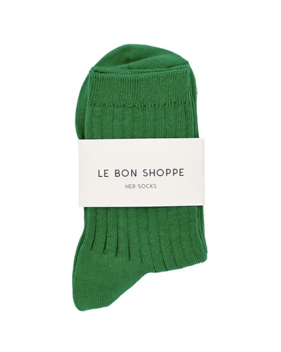 Le Bon Shoppe - Her Socks - Kelly Green | Socks | Accessories & Clothing