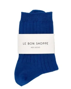 Le Bon Shoppe - Her Socks - Cobalt | Socks | Accessories & Clothing