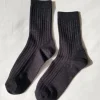 Le Bon Shoppe - Her Socks Lurex - Copper Black | Socks