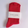 Le Bon Shoppe - Her Socks - Classic Red | Socks | Accessories & Clothing