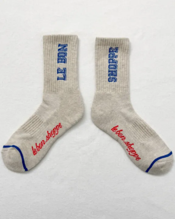 Le Bon Shoppe - Preppy Socks - Ice / Blue | Socks