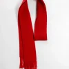 Lemme - Fringed Scarf - Fuoco | Accessories & Clothing | Scarves