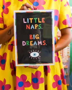 Luke John Matthew Arnold Little Naps Big Dreams - A4 Print - | Art & Prints