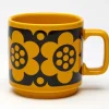Magpie x Hornsea Mug - Geo Flower Yellow | Mugs & Glasses