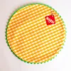 Mardi Powell - Placemat - Yellow and Green Ricrac | Fun Things For The Kitchen