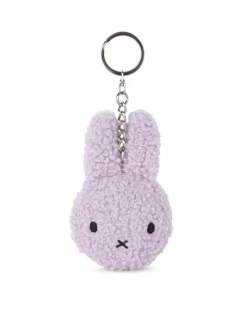 Bon Ton Toys Miffy - Flat Keychain ECO Tiny Teddy - Lavender | Keyrings & Bag Charms