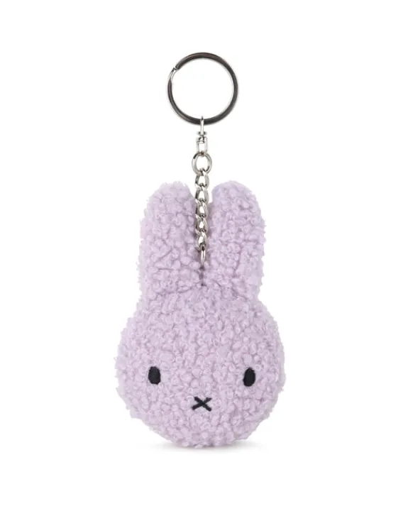 Bon Ton Toys Miffy - Flat Keychain ECO Tiny Teddy - Lavender | Keyrings & Bag Charms