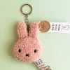 Bon Ton Toys Miffy - Flat Keychain Tiny Teddy - Pink | Keyrings & Bag Charms
