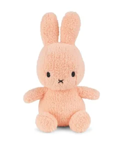 Bon Ton Toys Miffy - Sitting Teddy - Peach Terry | Kids Baby
