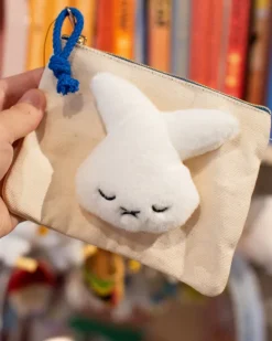 Miffy - 70th Anniversary Mascot Flat Pouch - Blue | Accessories & Clothing