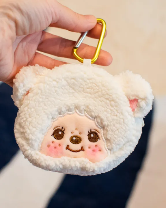 Sekiguchi Monchhichi - Clip on Purse - Chamu | Keyrings & Bag Charms