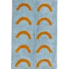 Mosey Me - Blue Curve Bath Mat | Bathroom