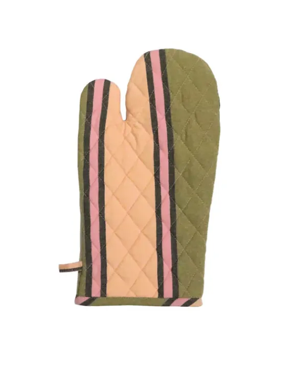 Mosey Me - Carnival Stripe Oven Mitt | Bathroom