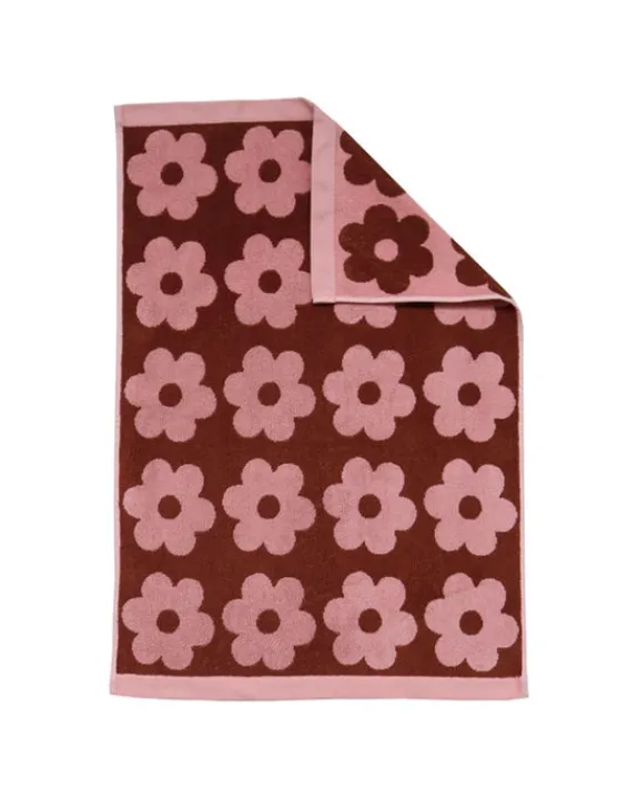 Mosey Me - Winter Flowerbed Hand Towel | Bathroom