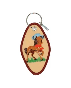 Patch Ya Later - Hey Good Lookin' - Embroidered Keychain | Keyrings & Bag Charms | Accessories & Clothing