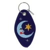 Patch Ya Later - Sun and Moon - Embroidered Keychain | Keyrings & Bag Charms