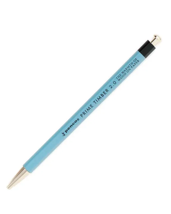 PENCO - Prime Timber Mechanical Pencil - Blue | Storage & Organisation | Stickers, Stationery & Scrapbooking