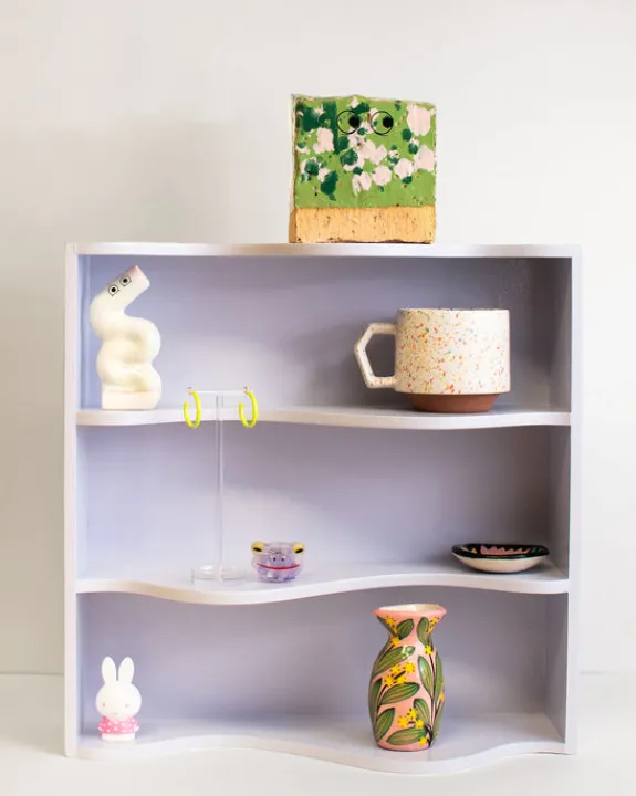 Pinky's - Nik Nak Shelf - Dirty Lilac | Fun Things For The Kitchen | Storage & Organisation
