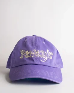 Pinky's Cap - Yellow on Purple | Hats, Caps & Beanies