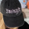 Pinky's Cap - Pink on Black Denim | Hats, Caps & Beanies