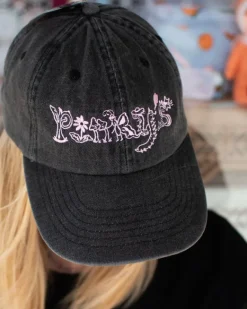 Pinky's Cap - Pink on Black Denim | Hats, Caps & Beanies