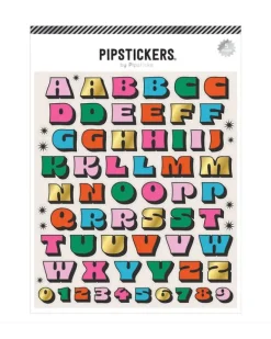 Pipsticks PipStickers - Colour Me Retro Big Alphabet | Kids Kids Craft & Activities | Stickers, Stationery & Scrapbooking
