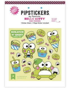 Pipsticks PipStickers - Keroppi Tea Buggy Scratch 'n Sniff Stickers | Kids Kids Craft & Activities | Stickers, Stationery & Scrapbooking