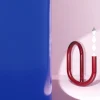 Pitch Drop - Candle Holder - Maroon | Candles & Holders