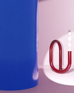 Pitch Drop - Candle Holder - Maroon | Candles & Holders