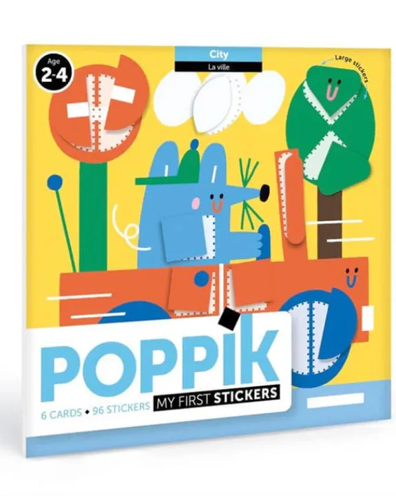 Poppik - My First Stickers - City | Stickers, Stationery & Scrapbooking