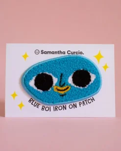 Samantha Curcio - Blue Boi Iron On Patch | Pins & Patches