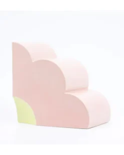 Shuh - Quarter Flower Bookend - Pink | Ceramics & Glass