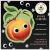 Stay Home Club - Googly Peach Vinyl Sticker | Stickers, Stationery & Scrapbooking