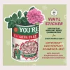 Stay Home Club - Just Fine Vinyl Sticker | Stickers, Stationery & Scrapbooking