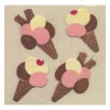 Sticker Magic Stickermagic - Furry Tear-off Stickers Square - Ice Creams | Kids Kids Craft & Activities | Stickers, Stationery & Scrapbooking