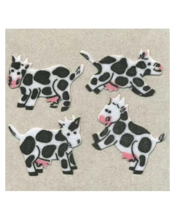 Sticker Magic Stickermagic - Furry Tear-off stickers - Cows | Kids Kids Craft & Activities | Stickers, Stationery & Scrapbooking