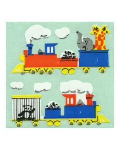 Sticker Magic Stickermagic - Tear-off Stickers - Animal Train | Stickers, Stationery & Scrapbooking