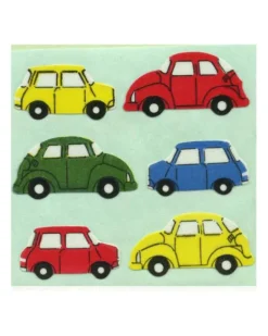 Sticker Magic Stickermagic - Tear-off Stickers Square - Vintage Cars | Stickers, Stationery & Scrapbooking