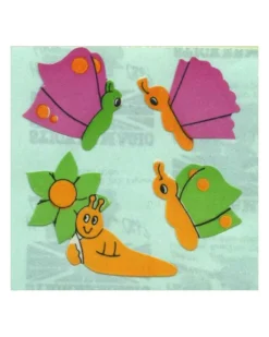 Sticker Magic Stickermagic - Tear-off Stickers Square - Butterflies | Kids Kids Craft & Activities | Stickers, Stationery & Scrapbooking