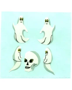 Sticker Magic Stickermagic - Tear-off Stickers - Ghost & Skull | Stickers, Stationery & Scrapbooking