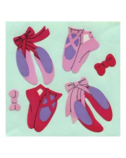 Sticker Magic Stickermagic - Tear-off stickers - Ballet Shoes | Stickers, Stationery & Scrapbooking