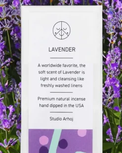 Studio Arhoj - Incense - Lavender | Incense & Holders