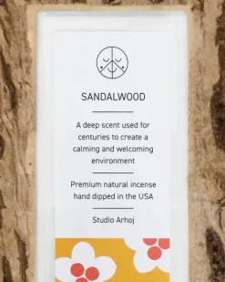 Studio Arhoj - Incense - Sandalwood | Incense & Holders | Fragrances
