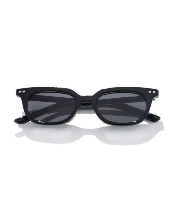 Szade Sunglasses Szade Bates Sunglasses - Elysium Double Black / Ink Polarised | Sunglasses & Eyewear Chains