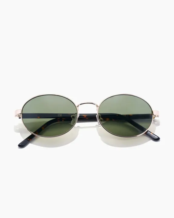 Szade Sunglasses Szade Finch Sunglasses - Polished gold / Moss | Sunglasses & Eyewear Chains