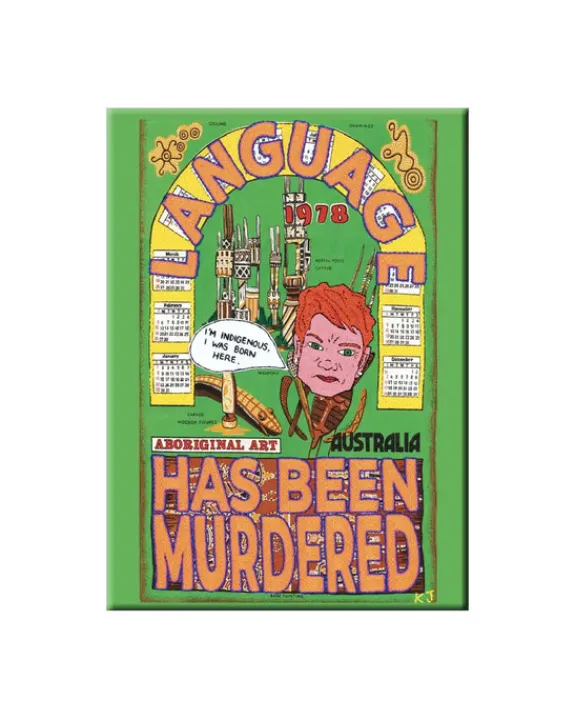 Third Drawer Down - Language has been Murdered Magnet x Kait James | Magnets