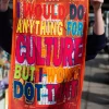 Third Drawer Down x Kait James - I Would Do Anything for Culture But I Won't Dot That - Tea Towel | Tea Towels & Oven Mitts | Art & Prints