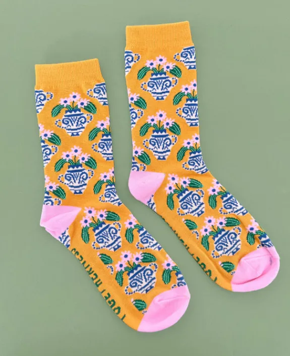 Togetherness design Togetherness - Flower Urn Socks | Socks